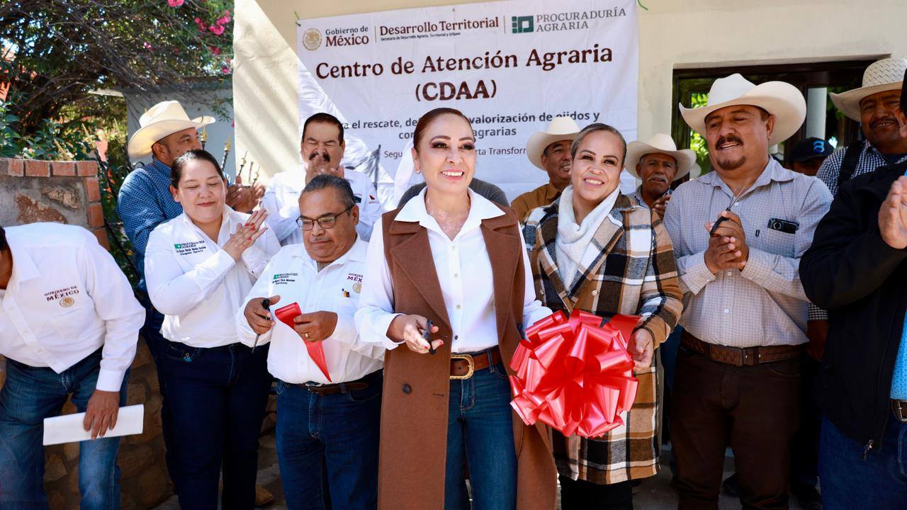 INAUGURACIÓN DE OFICINAS DE LA PROCURADURÍA AGRARIA EN EL MUNICIPIO